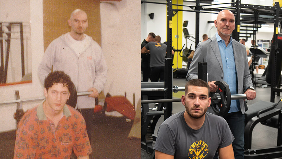 Jedna od prvh teretana u Beogradu